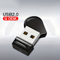 Pikkukuva 8 / 10: Mini USB-muistitikku 128 Gt 64 Gt 32 Gt USB 2.0 - Tallenna tiedostosi turvallisesti!
