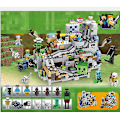 Miniatyrbillede 2 af 2: Minecraft Cave Model Block Sæt Byggeklodser Legetøj Gaver