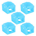 Miniatyrbilde 2 av 5: 5 stk 3D-skriverdeler XCR NV6 oppvarmet blokk silikon sokk ekstruder varmeblokk beskyttende deksel