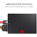 Miniatyrbild 5 av 9: Adapterkit för 2,5\" till 3,5\" hårddiskfack - Konverteringsfack för montering av HDD SSD - IDE 4P hane till 2 SATA 15-stifts hona strömkabel + 2 x