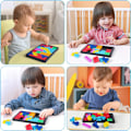 Pikkukuva 5 / 5: Pussel Box Leksaker, 25 ST Brain Teasers Pussel Block, Silikon Sens