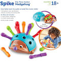 Miniatyrbillede 6 af 7: Den Fine Motor Pindsvin - Småbørns Læringslegetøj, Finmotorik og Sanse Legetøj til Børn fra 18+ Måneder, Montessori Legetøj