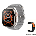 Pikkukuva 1 / 6: 49 mm Apple Watch Ultra 8 Älykello Älykello Miehet Naiset Sarja NFC Bluetooth-puhelu Langaton lataus Kuntoilun vedenkestävä W white and xiaocheNL