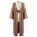Pikkukuva 2 / 7: Mub- Obi wan Kenobi Premium-laatuinen cosplay-asu Ruskea Jedi-kaapu Star the Wars -valomiekkataisteluun Ruskea Brown XL