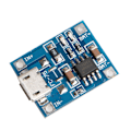 Miniatyrbillede 4 af 7: TP4056 Mini Micro USB 1A Lithium Batteri Opladningsmodul Plade