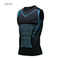 Miniatyrbilde 1 av 5: Ionic Shaping Vest Sport Hudtight vest SVART M svart black M
