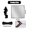 Miniatyrbild 5 av 5: Transparent presenning vattentät möbel husvagnsskydd 2X4M