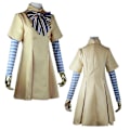 Miniatyrbillede 4 af 4: Barn M3gan Cosplay Kostume med Paryk 5-delt Fest Halloween B 140cm - Perfekt 120cm