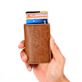 Pikkukuva 4 / 9: POP UP -lompakko RFID-NFC -lohko kortinpidikkeellä, kotelo lompakko kasetti Black