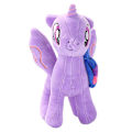 Pikkukuva 4 / 5: 6kpl My Little Pony Twilight Sparkle Pinkie Pie Rainbow Dash Pony lelu pehmolelu täytetty nukke Ystävyys on taikaa lahja tytölle 20cm