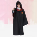 Miniatyrbilde 1 av 3: Barnerobes Deluxe Gryffindor - Harry Potter kostymeutstyr rødt ed 125 cm