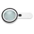 Miniatyrbillede 3 af 4: 30X bærbar forstørrelsesglas med høj effekt optisk glas med 12 LED'er - TBEST