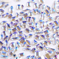 Miniatyrbillede 1 af 5: Fladt, specialformet diamant neglekunst