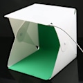 Miniatyrbillede 4 af 5: Sammenklappelig belysningssoftbox, mini LED fotostudie lysboks, bærbar