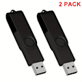 Miniatyrbillede 1 af 9: 2 pakker USB-flashdrev USB 3.0 2.0 Flashdrev Metal Pendrive High Speed U Disk