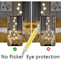 Miniatyrbillede 4 af 5: 2-pak R7S LED pære 118 mm 20 W dæmpbar, varm hvid 3000 K 3000 lm, 360 graders belysning, flimmerfri, R7S OCB LED rør til forlygter