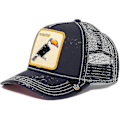 Miniatyrbillede 2 af 2: Voksen Sort Panther Mesh Cap Sommer Baseball Cap Trucker Cap W-WELLNGS Big bird