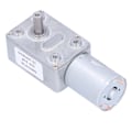 Miniatyrbilde 2 av 8: DC 24V snekkegirmotor med regulator Høy torsjon Mini turbinreduksjon for roboter Elektronisk lås 24V20RPM