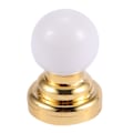 Miniatyrbilde 1 av 5: 1:12 Dukkehus Miniatyr Globe Hvit Tak LED Lys Belysning Lampe Med Batteri