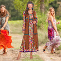 Pikkukuva 7 / 7: 60-luvun asu naisille, hippityylinen naisten mekko, 70-luvun disko Halloween-asut, hippivaatteet naisten asu, 60-luvun vaatetusasusteet[qb] M