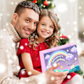 Miniatyrbilde 4 av 5: 24-dagers Unicorn-kalender Nedtelling Unicorn Hårspenner Ringer Overraskelse Blindboks For Jenter Julegave