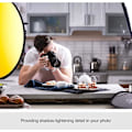 Pikkukuva 2 / 5: (60cm X 90cm) 2 in 1 Photo Studio Collapsible Multi-photo Disc Reflector, with Carrying Case