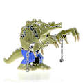 Miniatyrbilde 3 av 5: Batman Krokodillejeger 10,5 cm Figur Blokkbygging Lekegave Loki873