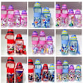 Miniatyrbilde 2 av 5: 350/500 ml barnekartong drikkevannsflaske Sugerkopp med skulderstropp OneSiz OneSize Doraemon 350ml