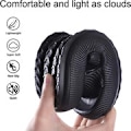 Miniatyrbillede 3 af 5: Kvinde Tykke Platform Cloud Slippers Sort black 40-41