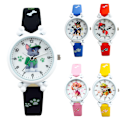 Miniatyrbilde 2 av 2: Paw Patrol Quartz klokke Tegneserie Analog armbåndsur armbånd barn gutt jente gave Pink