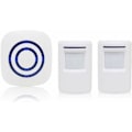 Miniatyrbillede 1 af 5: Passagealarm/butikklokke Trådløst system med bevægelses-/adgangssensor 38 ringetoner Op til 100 m rækkevidde