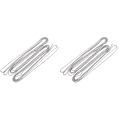 Miniatyrbilde 1 av 3: 3 stk 3 meter lang kulekjede 4,5 mm diameter med 10 matchende lenker (sølv) 2 stk 2 pcs