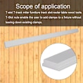 Miniatyrbillede 8 af 8: T-Spor Miter Skinne 450mm Aluminium Legering Skyder Universal Træbearbejdningsværktøj til Bord Sav Router Bord
