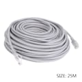 Pikkukuva 1 / 5: Korkea nopeus Ethernet-kaapeli reititin tietokonekaapeli RJ-45-liitännällä Internet-verkko Patch-kaapeli 98ft PC-reititintietokoneelle 25 m