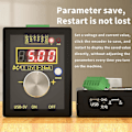 Miniatyrbild 5 av 5: 0-10v 0-20ma Signalgenerator Uppladdningsbar Analog Justerbar Volym