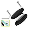 Miniatyrbilde 3 av 5: Galaxy SmartTag 2 Sykkelholder Skjult Beskyttende Etui Holder Vannflaskebur Brakett