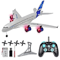 Miniatyrbild 1 av 5: A380 Rc Flygplan B747 Flygplansmodell Rc Fast Vinge 3ch 2.4g Fjärrkontroll Flygplan Rtf Leksak -hg