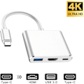 Pikkukuva 7 / 8: USB-C - HDMI -sovitin, USB 3.0 Type-C -laitteet