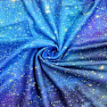 Miniatyrbillede 4 af 5: IC Kids Drengegardiner Rummet Stanglomme (2 Styk 70in*70in, 180cm*180cm) Blå Planet Nebula Kosmisk Sort Psykedelisk