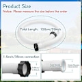 Miniatyrbillede 2 af 5: Sæt til Intex swimmingpool slange adapter Udskiftningsslange Swimmingpool slange filter Pumpe slange fittings