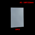 Miniatyrbilde 1 av 5: 10 stk A3 A4 A5 blekkstråle og transparenter for utskrift 148*210mm