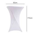 Miniatyrbilde 5 av 5: Stretchbartrekk for bistro bord Ø 60cm Elegant