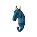 Miniatyrbillede 2 af 5: 1/2/3/5 Robust og holdbar dyrehoved nøglekrog til enkel Retro blå (hest) Retro blue (horse) Set