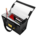 Miniatyrbilde 4 av 5: Eksplosjonssikker Lipo-batteri sikkerhetspose for lading og oppbevaring, store rom lade batterier oppbevaringsposer, bærbar håndtaksdesign, for