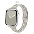 Pikkukuva 2 / 5: Ranneke Apple Watch SE 6 5 4 3 2 harmaa grey 42/44mm