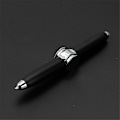 Miniatyrbillede 1 af 5: Led Pen Fidget Spinner Pen Stress Relief Toy Led Spinning Ball Pen Multicolor Matte black