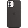 IC Apple Silikone Etui med MagSafe (til iPhone 12) Sort[BT}