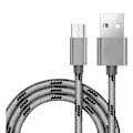 Miniatyrbild 4 av 10: 2m flätad laddningskabel USB typ-c laddare för Samsung Galaxy -- 5-pack