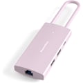 Pikkukuva 3 / 7: Vaaleanpunainen USB C -keskitin 9-in-1 alumiininen USB C -telakka 4K + USB + RJ45 + + PD 100W 9 portin sovitin 9-in-1 Type C -keskitin