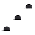 Miniatyrbilde 2 av 5: 1/2/3 kompakt, slitesterk og langvarig sminkepung for alle sorte black 3PCS